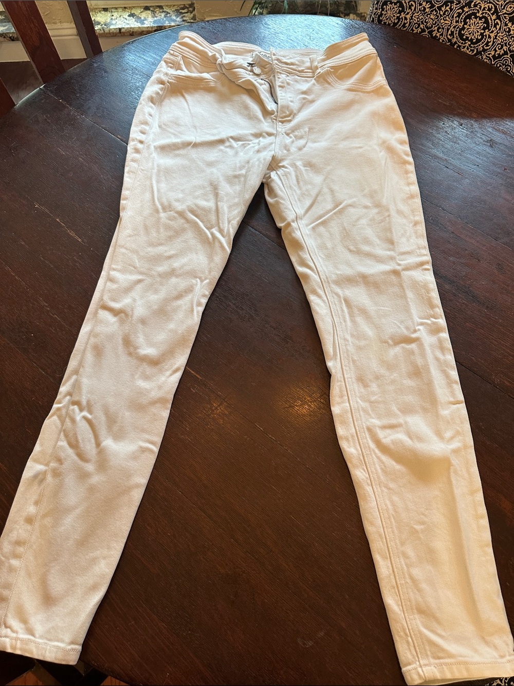 Women's Slim White Jeans